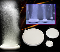 Ornament pentru acvariu Difuzor de piatră cu bule de aer Nano Tub de atomizare Pompă de oxigen pentru aerisitor de acvariu hidroponic Accesorii pentru acvariu