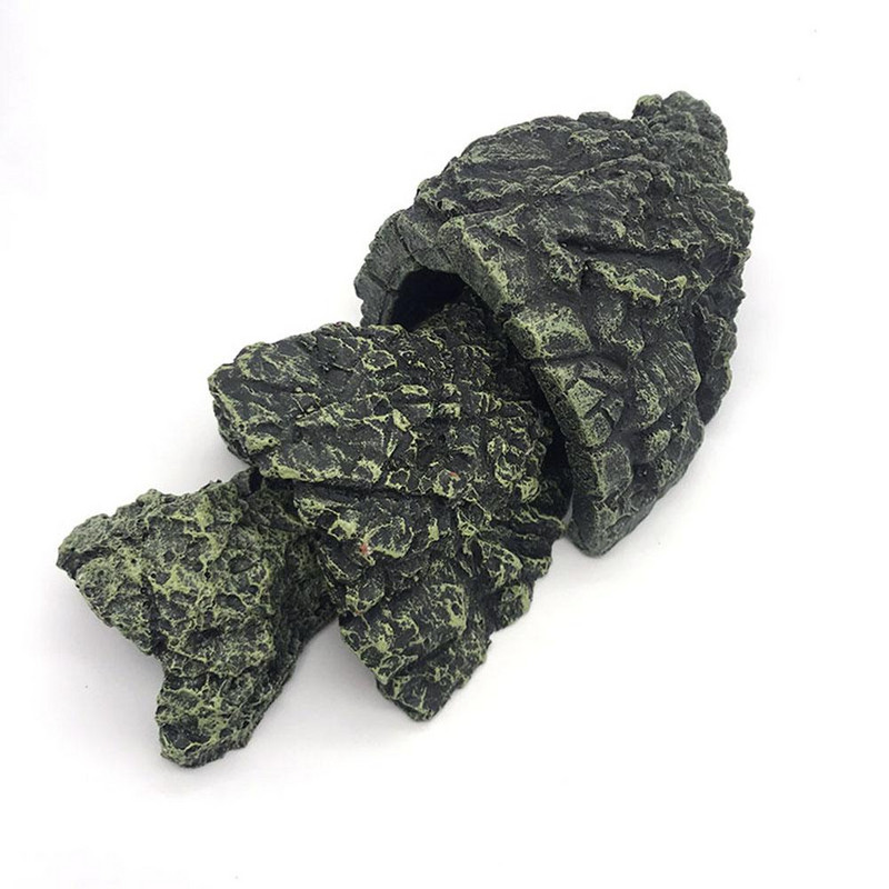 Akvaariumivaigust kahepaiksed Kilpkonn Pesutamissaare Kilpkonn Roniplatvorm Tank Vesi Kivi kalju roomajate kooparedel kaunistus