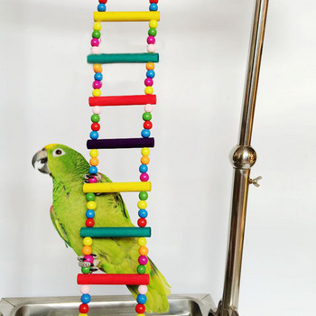 Παπαγάλοι Παιχνίδια Κούνια Μπάλες Αναρρίχηση Παιχνίδι Μάσησης Εκπαιδευτικές Σκάλες Κρεμαστή αιώρα Φυσικό ξύλο Πουλιά κατοικίδια Πουλιά Προμήθειες