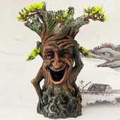 Pom din lemn pentru acvariu Podoabe de decorare pentru acvariu Adăpost pentru creveți pești Acvariu de pești Amenajare peisagistică Decor peisaj acvatic Accesorii pentru acvariu