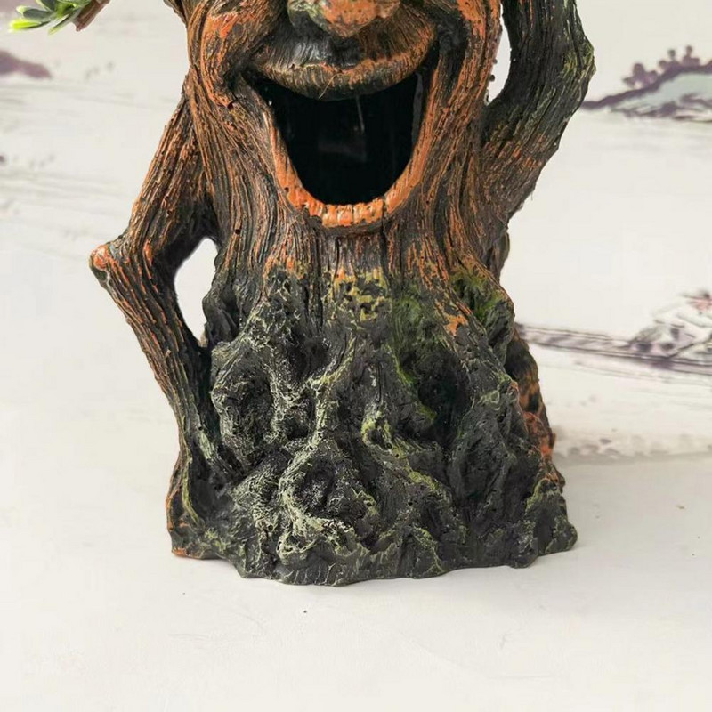 Pom din lemn pentru acvariu Podoabe de decorare pentru acvariu Adăpost pentru creveți pești Acvariu de pești Amenajare peisagistică Decor peisaj acvatic Accesorii pentru acvariu