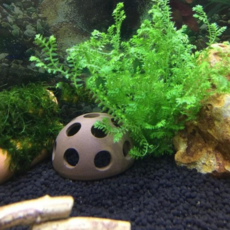 Kunstlik keraamika maja kalakrevetid, varjualused kaunistused kalapaagi akvaariumi kaunistamine lemmikloomatooted