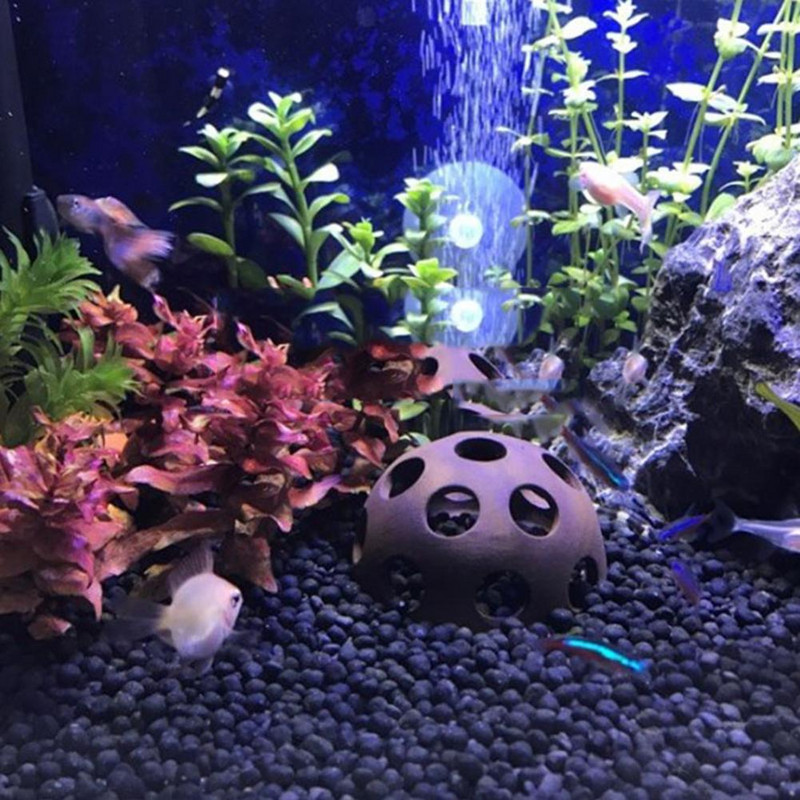 Kunstlik keraamika maja kalakrevetid, varjualused kaunistused kalapaagi akvaariumi kaunistamine lemmikloomatooted