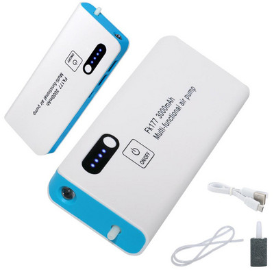 Mobiilne hapnikupump majapidamistarbeks kaasaskantav laetav kalapüügi aeraator õhukompressor kalapüügiriistad