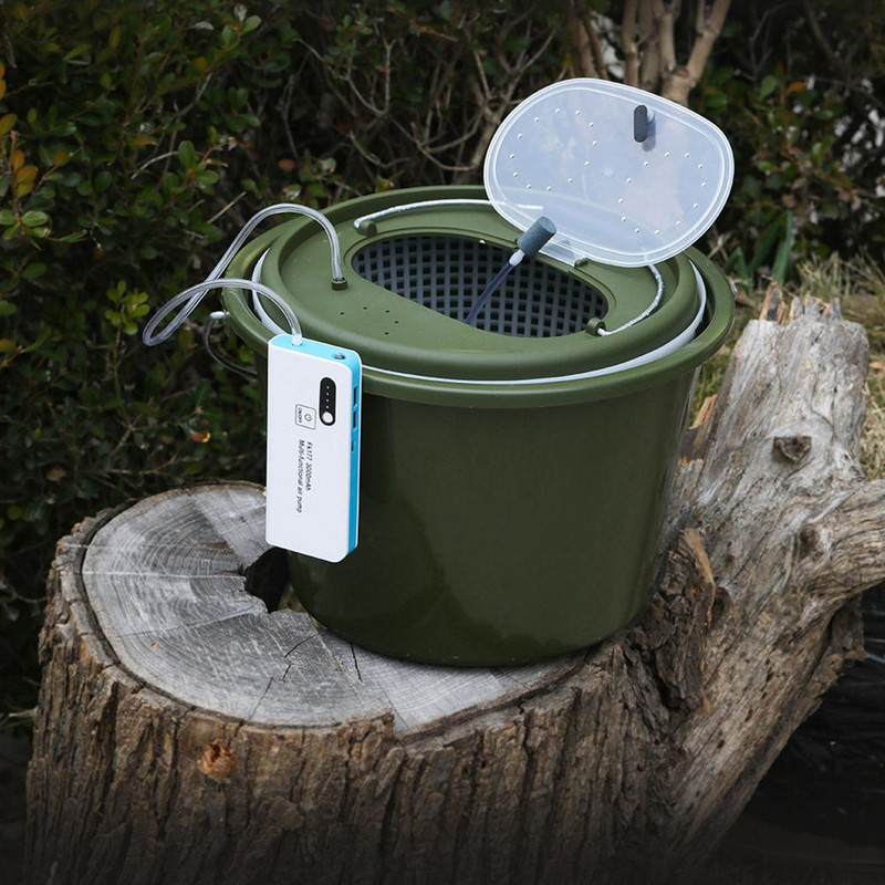 Mobiilne hapnikupump majapidamistarbeks kaasaskantav laetav kalapüügi aeraator õhukompressor kalapüügiriistad