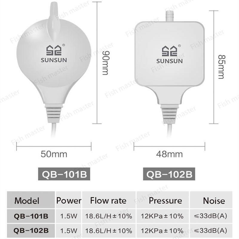 Itin tylus akvariumo oro siurblys Oro kompresorius Deguonis Oro siurblys Vieno stiprintuvo dvigubas išėjimas 220-240V Reguliuojamas oro tūrio vandens siurblys