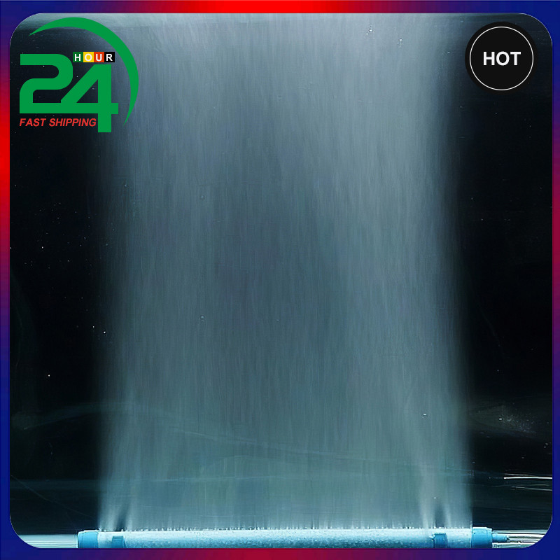 Akvārija burbuļa gaisa akmens zivju tvertnes sienas aerācijas caurule skābekļa sūkņa difuzors akvārija piederums 28/23/18/14/7/10 collu akvārija bārs