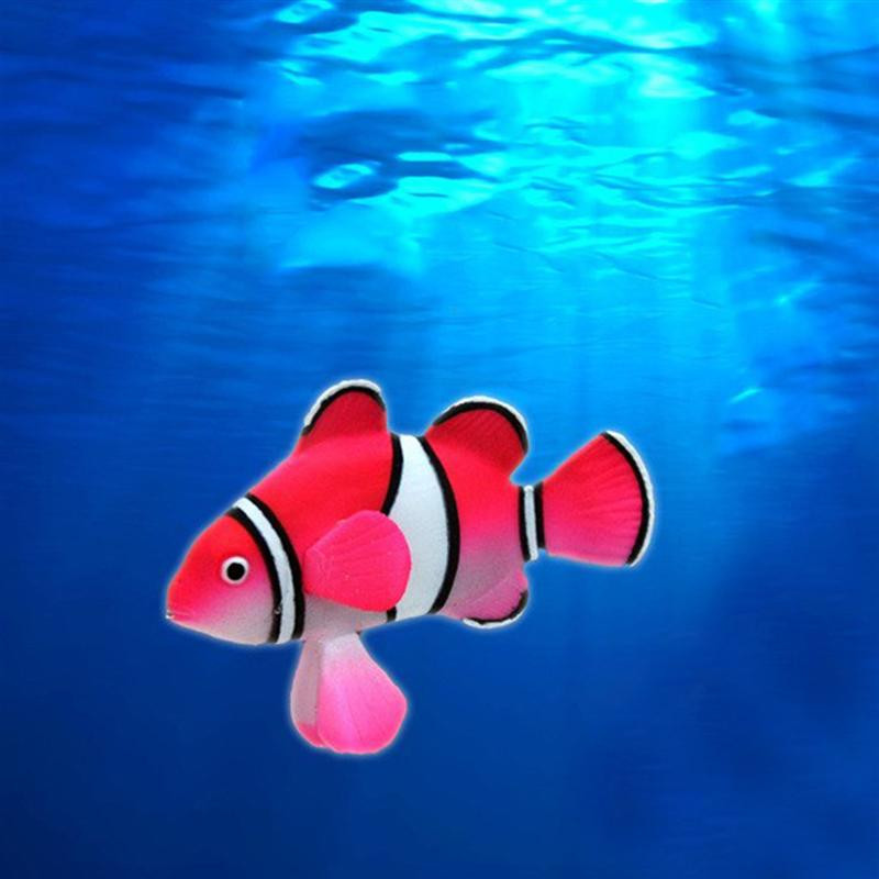 Ψεύτικο ντεπόζιτο ψαριών Τεχνητό χρυσόψαρο Διακόσμηση Ενυδρείο Καουτσούκ κινούμενη προσομοίωση Μικρό τροπικό χρυσό που επιπλέει με