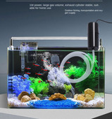 5v 1W Aquarium Oxygen Air Pump Fish Tank USB Ultra Quiet Air Compressor Aerator Φορητό Mini Oxygenator Aquarium
