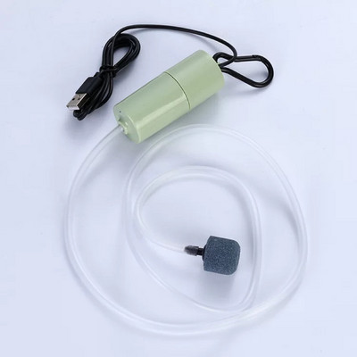 5v 1W Aquarium Oxygen Air Pump Fish Tank USB Ultra Quiet Air Compressor Aerator Φορητό Mini Oxygenator Aquarium