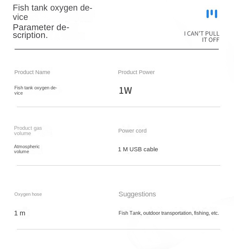5v 1W Aquarium Oxygen Air Pump Fish Tank USB Ultra Quiet Air Compressor Aerator Φορητό Mini Oxygenator Aquarium
