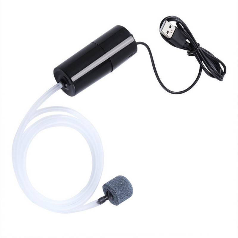 5v 1W Aquarium Oxygen Air Pump Fish Tank USB Ultra Quiet Air Compressor Aerator Φορητό Mini Oxygenator Aquarium