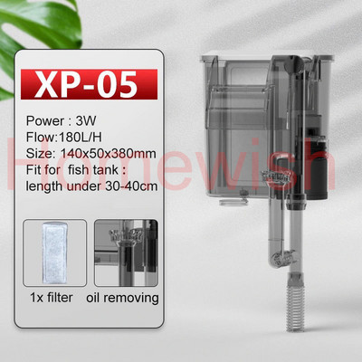 Kalapaagi filtri sõnnikupuhastaja vaikne vedrustus hapnikupump, väline jugafiltri varustus akvaariumi tarvikud