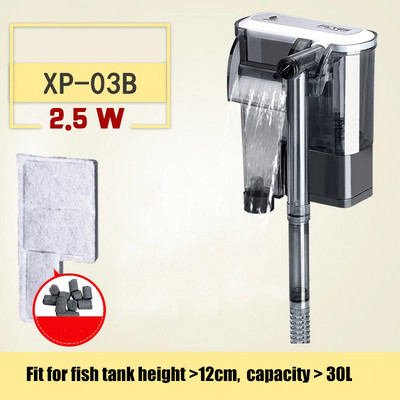 Kalapaagi filtri sõnnikupuhastaja vaikne vedrustus hapnikupump, väline jugafiltri varustus akvaariumi tarvikud