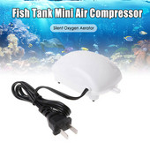 Νέα Ultra Silent Aquarium Air Pump EU/US Plug Fish Tank Increasing Oxygen Pump Soft Pump Hose Air Stone Aquarium