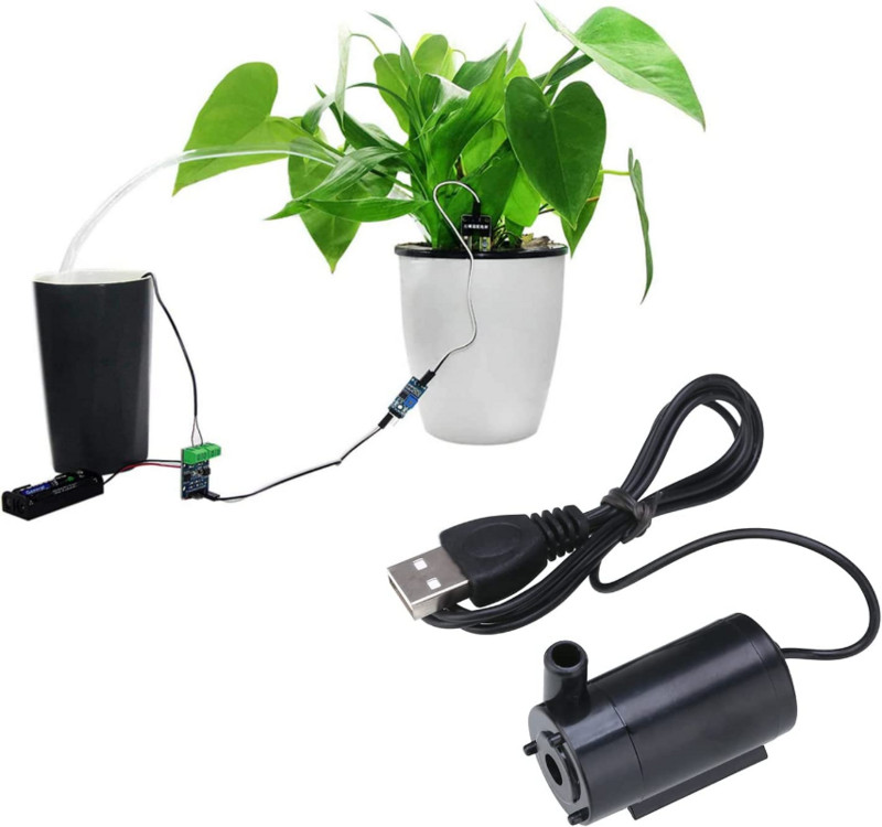 AISITIN USB sukelpump 1 m liiniga alalisvoolu madalpinge ülivaikne mikro mini väike veepump 3V5V6V