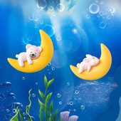 Μικρές διακοσμήσεις ενυδρείου Πλωτή διακόσμηση ενυδρείου Χαριτωμένη κατάδυση ενυδρείου με πλωτή συσκευή Αξεσουάρ δεξαμενής ψαριών Fish Playmate