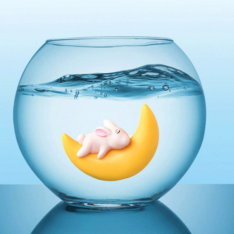 Μικρές διακοσμήσεις ενυδρείου Πλωτή διακόσμηση ενυδρείου Χαριτωμένη κατάδυση ενυδρείου με πλωτή συσκευή Αξεσουάρ δεξαμενής ψαριών Fish Playmate