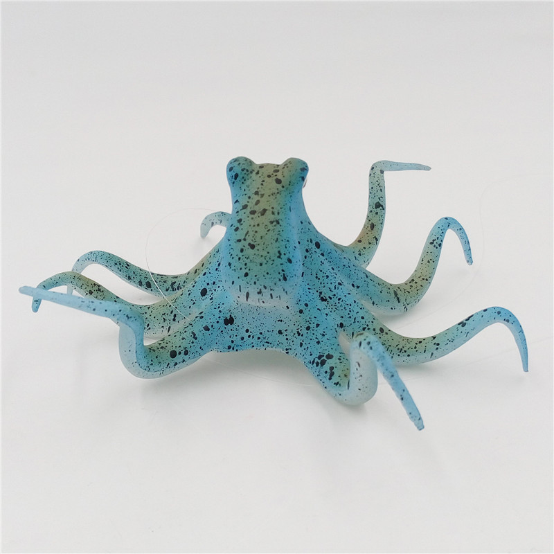 1 buc. rezervor de pește caracatiță acvariu fluorescent artificială caracatiță acvariu rezervor de pește colorat decorare