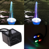Akvaarium 220V 3W sukelveepump LED-akvaariumi purskkaev kalatiigipaak EU pistik Aquario veepumbad kalade veekogu lemmiklooma komplekt
