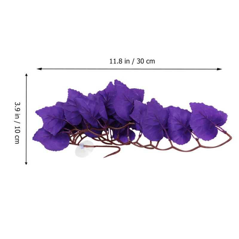 Roomajate taimed, rippuvad võltsviinapuud, terraariumitaim tanki elupaiga kaunistamiseks