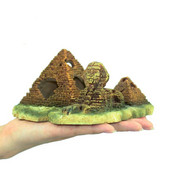 Accesorii pentru acvariu pentru acvariu de pește, piramidă din rășină, sfinx, înfrumusețare pentru acvariu, pentru peisaj, peisaj, meșteșuguri