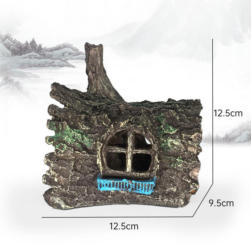 Pești din rășină, creveți, broaște țestoase, adăpost pentru casă, gaură de reproducere a reptilelor, acvariu, rezervor de pești, ornament de decorare a teritoriului