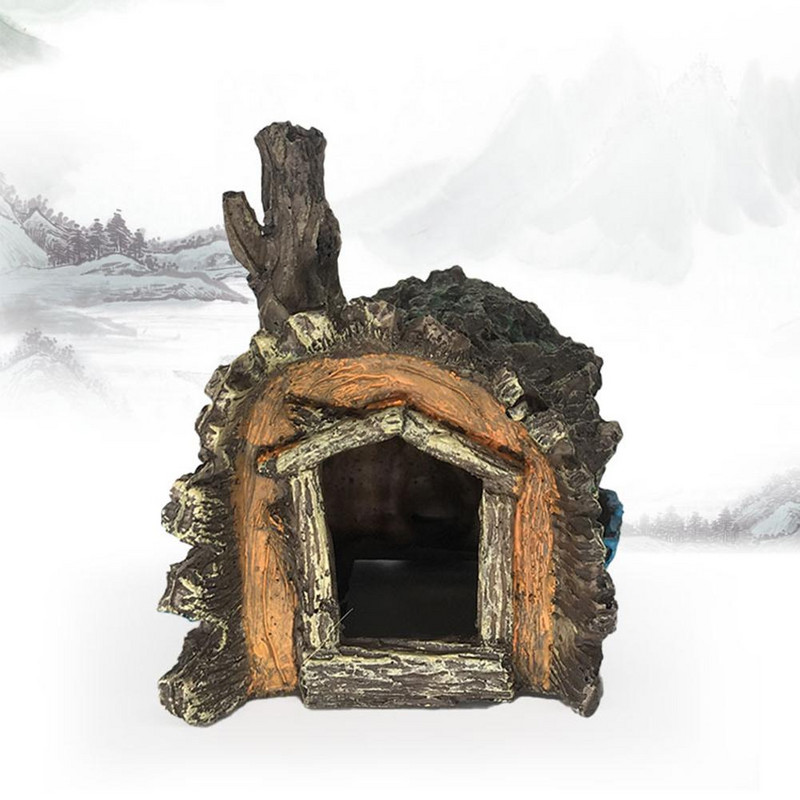 Pești din rășină, creveți, broaște țestoase, adăpost pentru casă, gaură de reproducere a reptilelor, acvariu, rezervor de pești, ornament de decorare a teritoriului