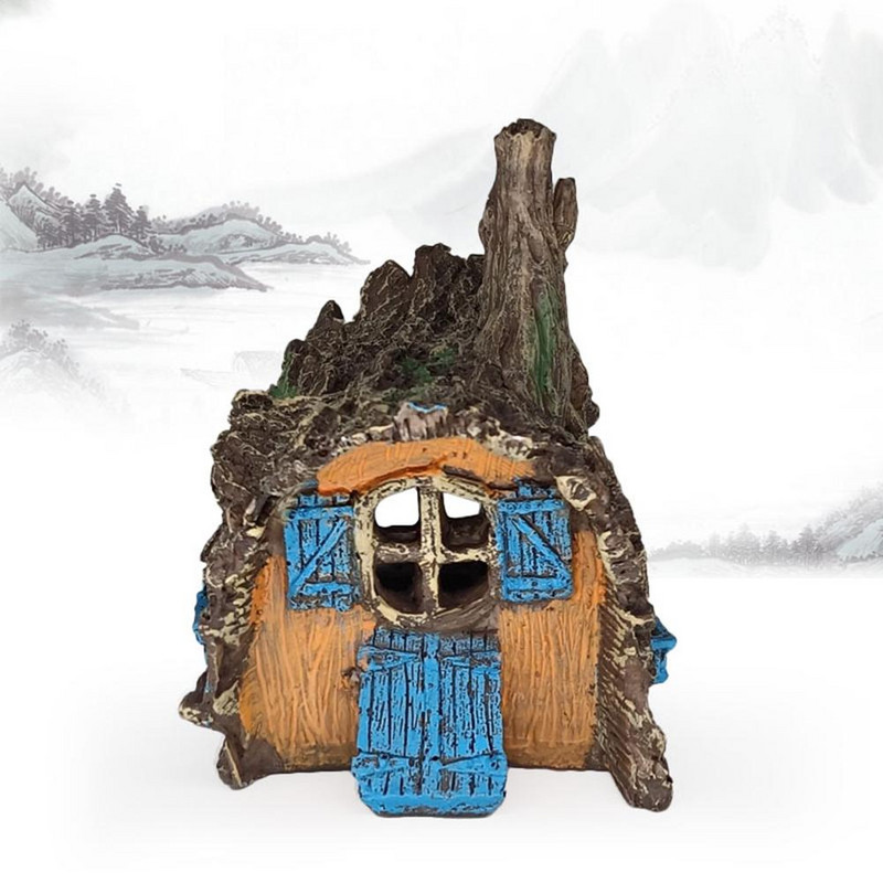 Pești din rășină, creveți, broaște țestoase, adăpost pentru casă, gaură de reproducere a reptilelor, acvariu, rezervor de pești, ornament de decorare a teritoriului