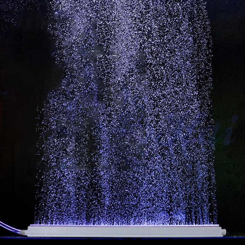 Akvárium Buborék Levegő Köves akvárium fali levegőztető cső oxigénszivattyú diffúzor Akváriumi tartozék Légkő szalag diffúzor