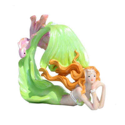 Τεχνητή ρητίνη Mermaid Princess Crafts Layout Prop Ενυδρείο Δεξαμενή ψαριών Διακόσμηση τοπίου