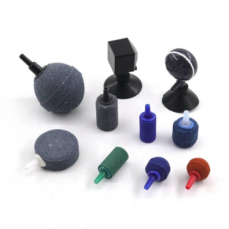 2 ~ 10 buc. Aerator de piatră cu bule pentru acvariu, pompă de rezervor de pește, placă de oxigen hidroponică, accesorii pentru mini pompă de aer, piatră de aer