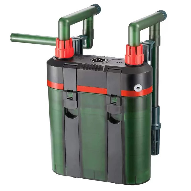 110V-220V δεξαμενή ψαριών εξωτερικός κάδος φίλτρου με ένα κουμπί εκκίνησης φίλτρο τριών σε ένα φίλτρο αντλία οξυγόνου αξεσουάρ ενυδρείου 5W