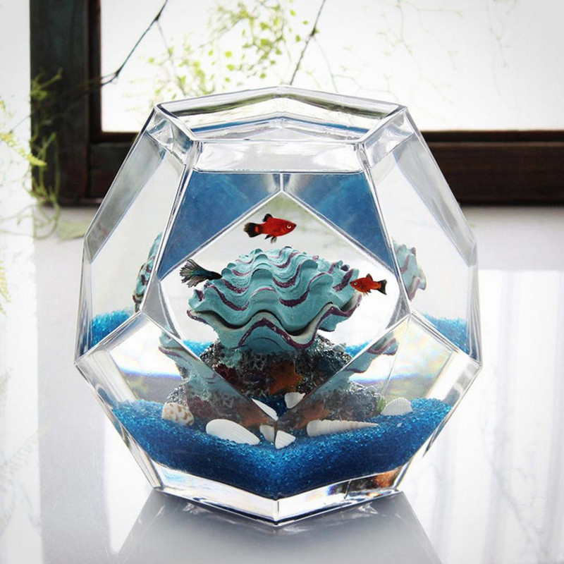 Akvaariumi maastiku simulatsioonikaunistused, tehislikud kalapaagi kestade kaunistused Fishbowli looduslike ja värskete kaunistuste jaoks