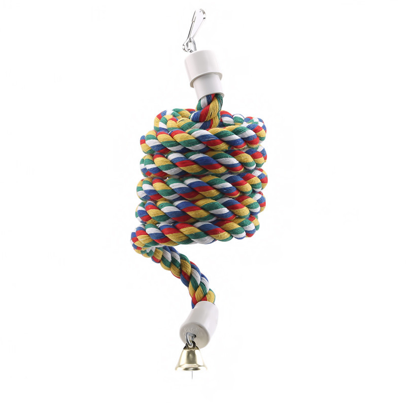 Linnu-ahvena mänguasi, spiraalpuuvillane köis, närimiskangi papagoi kiik, ronimismänguasjad koos kellalindude tarvikutega