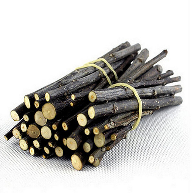 50g 1 maisiņš Dabīga ābeles zara rotaļlieta mājdzīvniekiem Papagaiļiem Trušiem Jūrascūciņām Kāmjiem Koka putniem Papagaiļiem Kāmjiem Košļājamās rotaļlietas