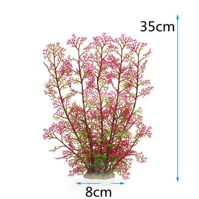 1PC Acvatic Fish Tank Peisaj Acvariu Decor Iarbă Artificială Iarbă Ierbii Plant Ornament Accesorii