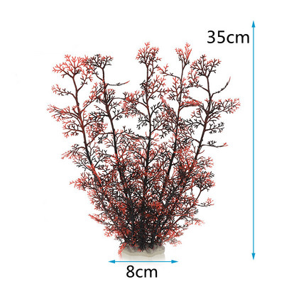 1PC Acvatic Fish Tank Peisaj Acvariu Decor Iarbă Artificială Iarbă Ierbii Plant Ornament Accesorii