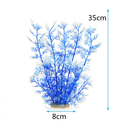 1PC Acvatic Fish Tank Peisaj Acvariu Decor Iarbă Artificială Iarbă Ierbii Plant Ornament Accesorii
