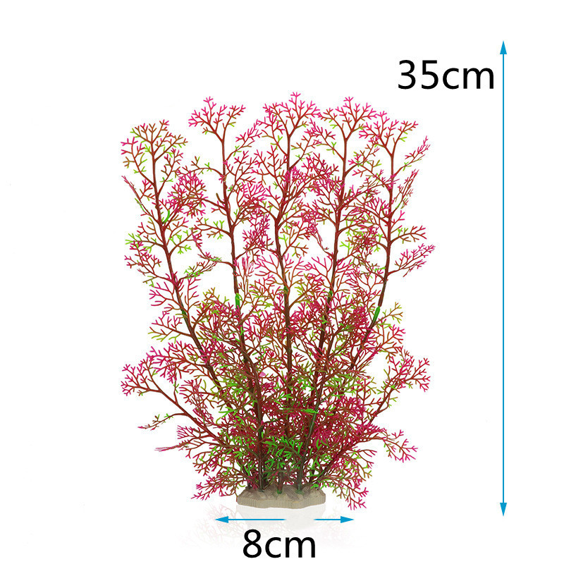 1PC Acvatic Fish Tank Peisaj Acvariu Decor Iarbă Artificială Iarbă Ierbii Plant Ornament Accesorii