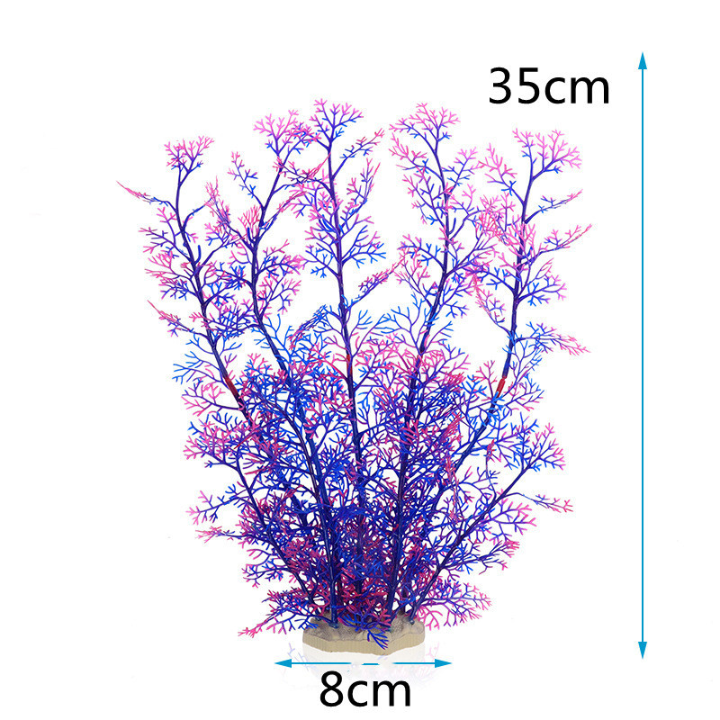 1PC Acvatic Fish Tank Peisaj Acvariu Decor Iarbă Artificială Iarbă Ierbii Plant Ornament Accesorii