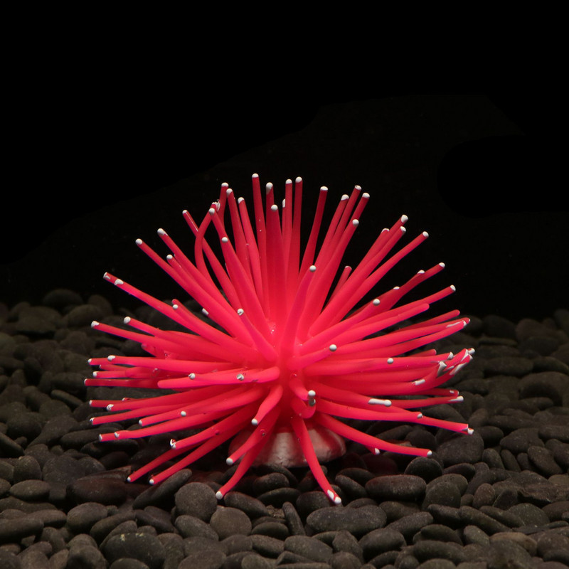 akvárium tereprendezés dekoráció szimuláció víz fű nagy 10 cm szilikon szoftver szimuláció tengeri sün korall golyó díszek