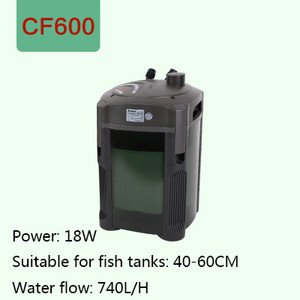 Cilindru ATMAN găleată cu filtru extern CF1200 echipament de filtru pentru acvariu pentru acvariu iaz cu pești CF800 mute frontal