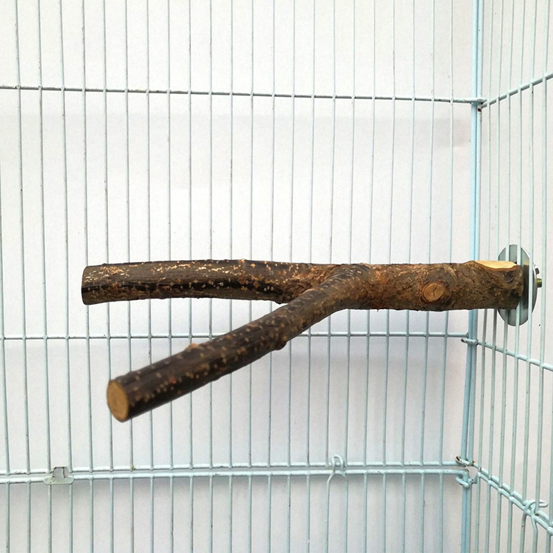 Kućni ljubimac Papiga Grane Stalak Stalak Drveni stalak Simulacija Papiga Minijaturni krajolik Igračka ptica Zvečka Pribor za brušenje kandži Igračka za igru