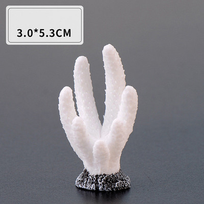 Χαριτωμένα μικροτοπία τεχνητά κοραλλιογενή αστερίες από ρητίνη για στολίδια δεξαμενής ψαριών Αξεσουάρ ενυδρείου Διακοσμήσεις σπιτιού