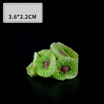 Χαριτωμένα μικροτοπία τεχνητά κοραλλιογενή αστερίες από ρητίνη για στολίδια δεξαμενής ψαριών Αξεσουάρ ενυδρείου Διακοσμήσεις σπιτιού