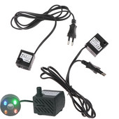 Kvaliteetne vahelduvvoolu 220 V 2/2,5 W EU Plug sukelveepumba ülikond akvaariumi veepaagi purskkaevu miniveepumba jaoks