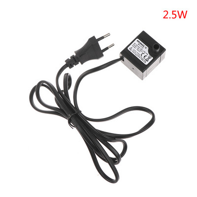 Kvaliteetne vahelduvvoolu 220 V 2/2,5 W EU Plug sukelveepumba ülikond akvaariumi veepaagi purskkaevu miniveepumba jaoks