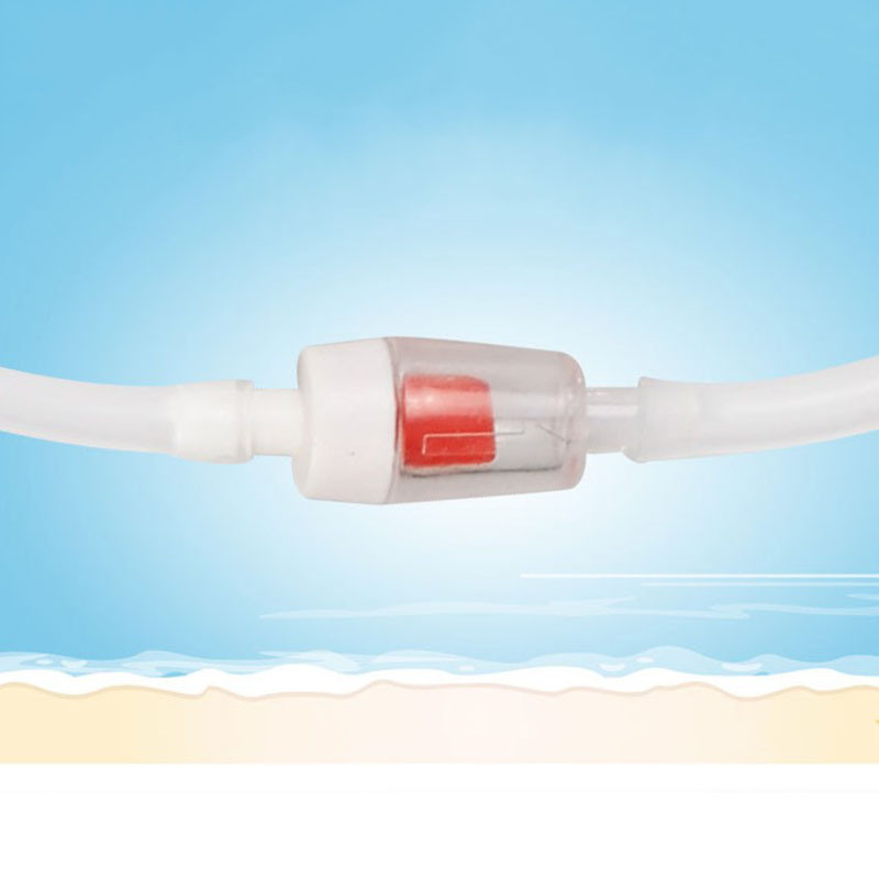 5 vnt. baltos raudonos akvariumo oro siurblio atbulinis vožtuvas žuvų bakas vienpusis atbulinis vožtuvas akvariumo Co2 sistemos oro siurblys