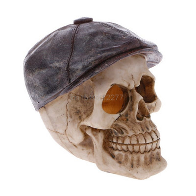 Resin Simulation Head Bone Skull Shape Terrarium Reptile Hide Cave Aquarium Fish Tank Landscape Στολίδι M13 Dropshipping